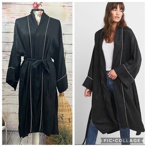 Gap Kimono Duster Jacket in Black